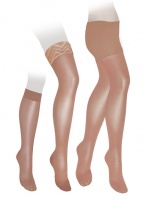 Панчохи компресійні медичні Microtrans Мікрофібра 3 клас довгі (бежеві)
